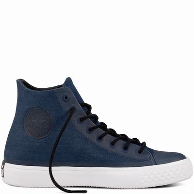 Converse Chuck Taylor All Star Modern Denim High Tops Mens - Navy/Navy/White Shoes (273SIUCH)